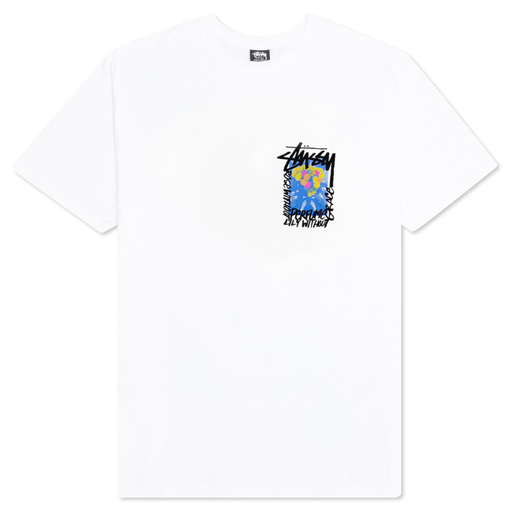Camellias Pigment Dyed Tee - Natural