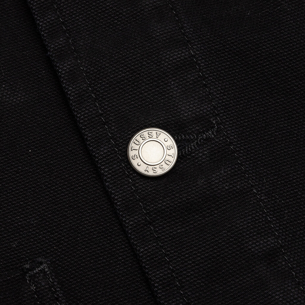Canvas Chore Jacket - Black