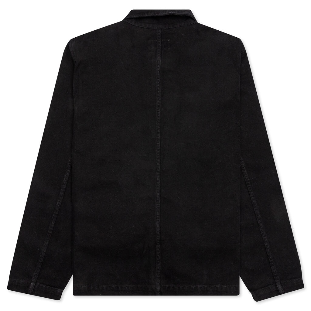 Canvas Chore Jacket - Black