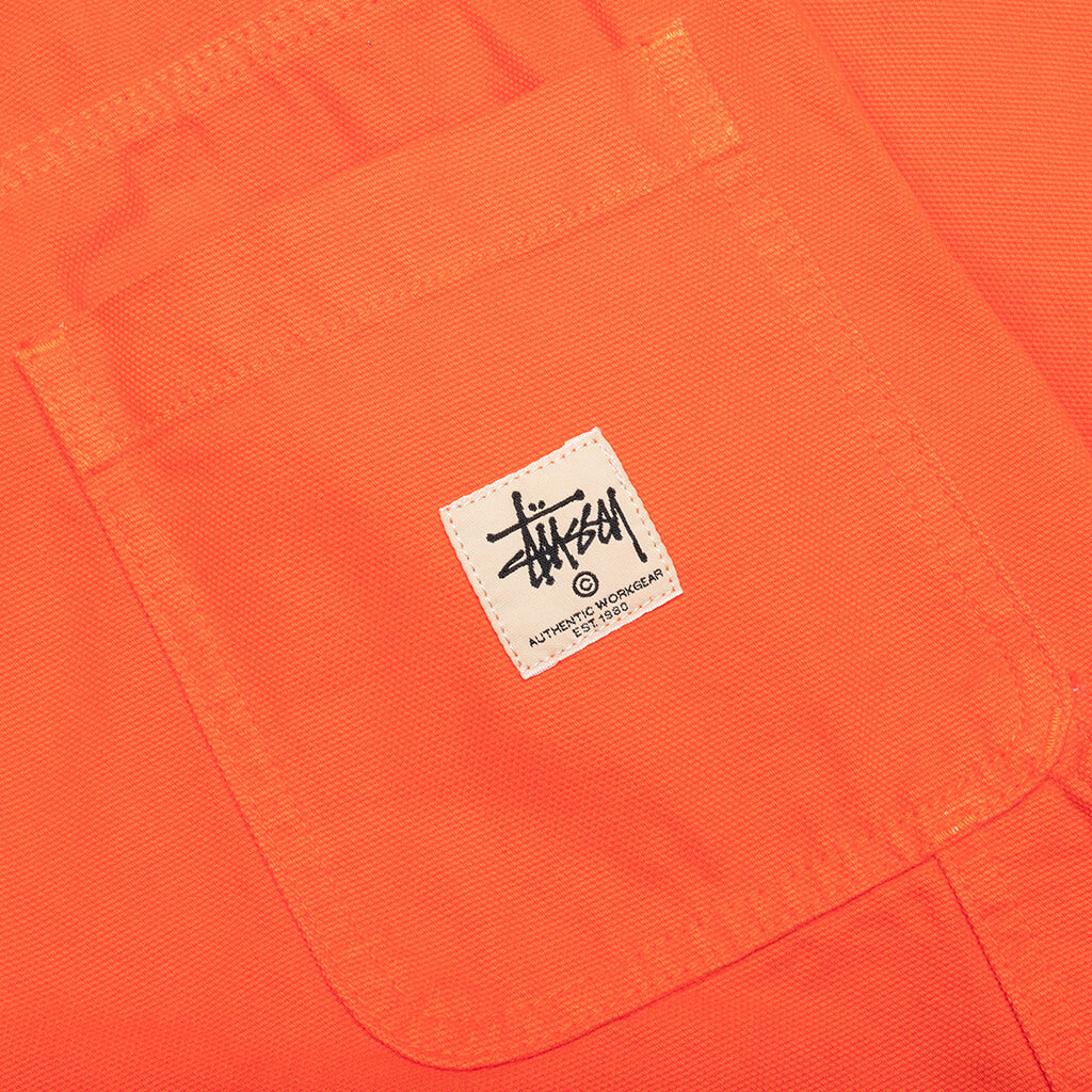 Canvas Work Pant - Orange