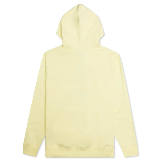 City Seal Applique Hoodie - Pale Yellow