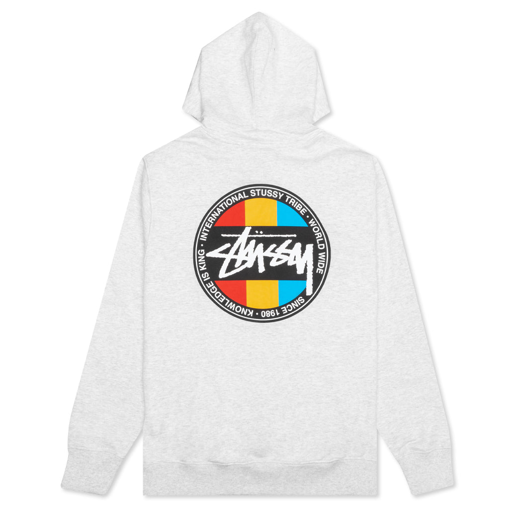 Classic Dot Hoodie - Ash Heather