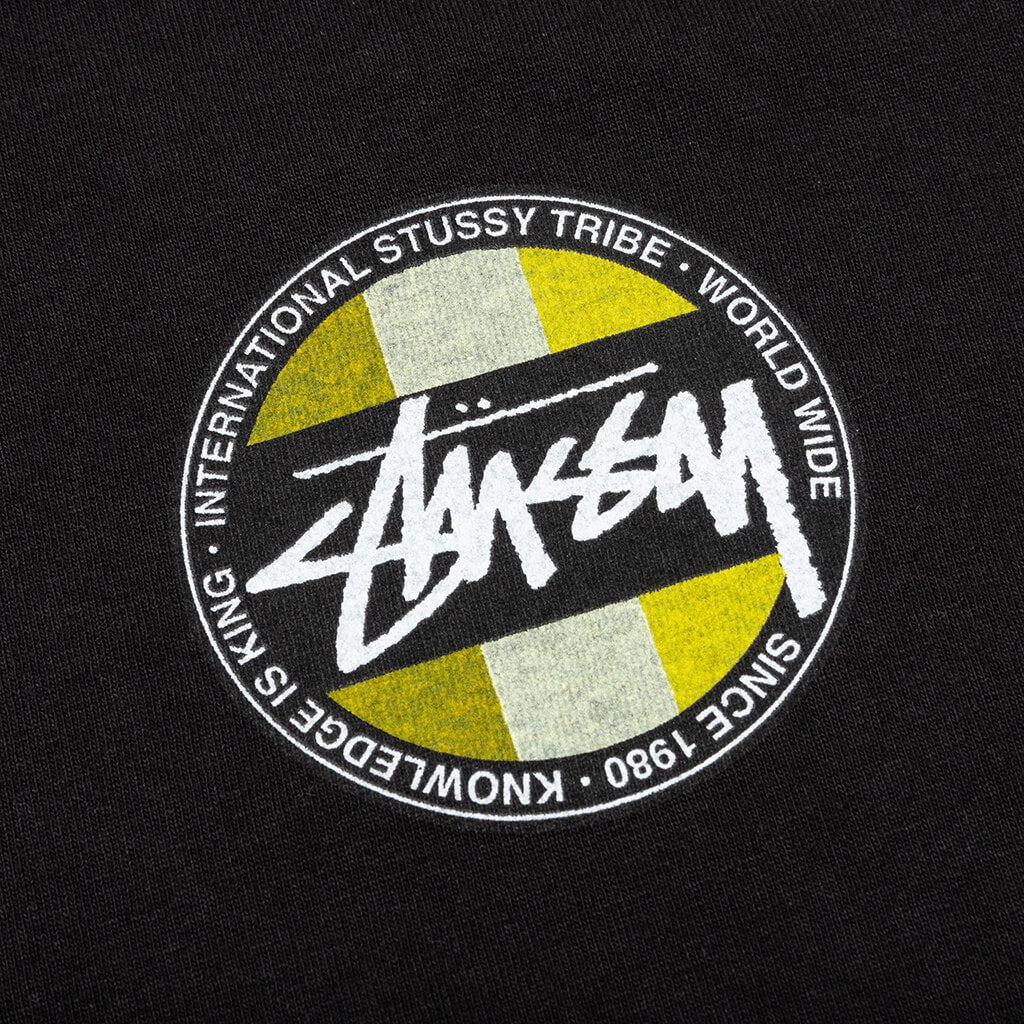 Classic Dot Pigment Dyed Tee - Black