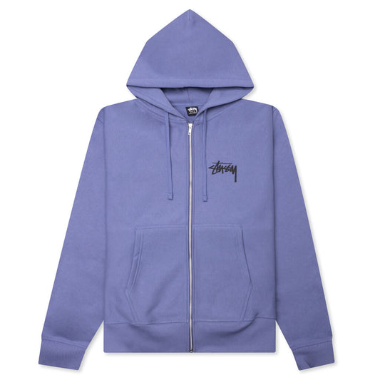Classic Dot Zip Hoodie - Storm
