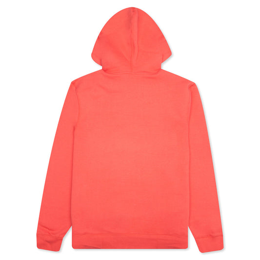Copyright Stock Embroidered Hoodie - Pale Red
