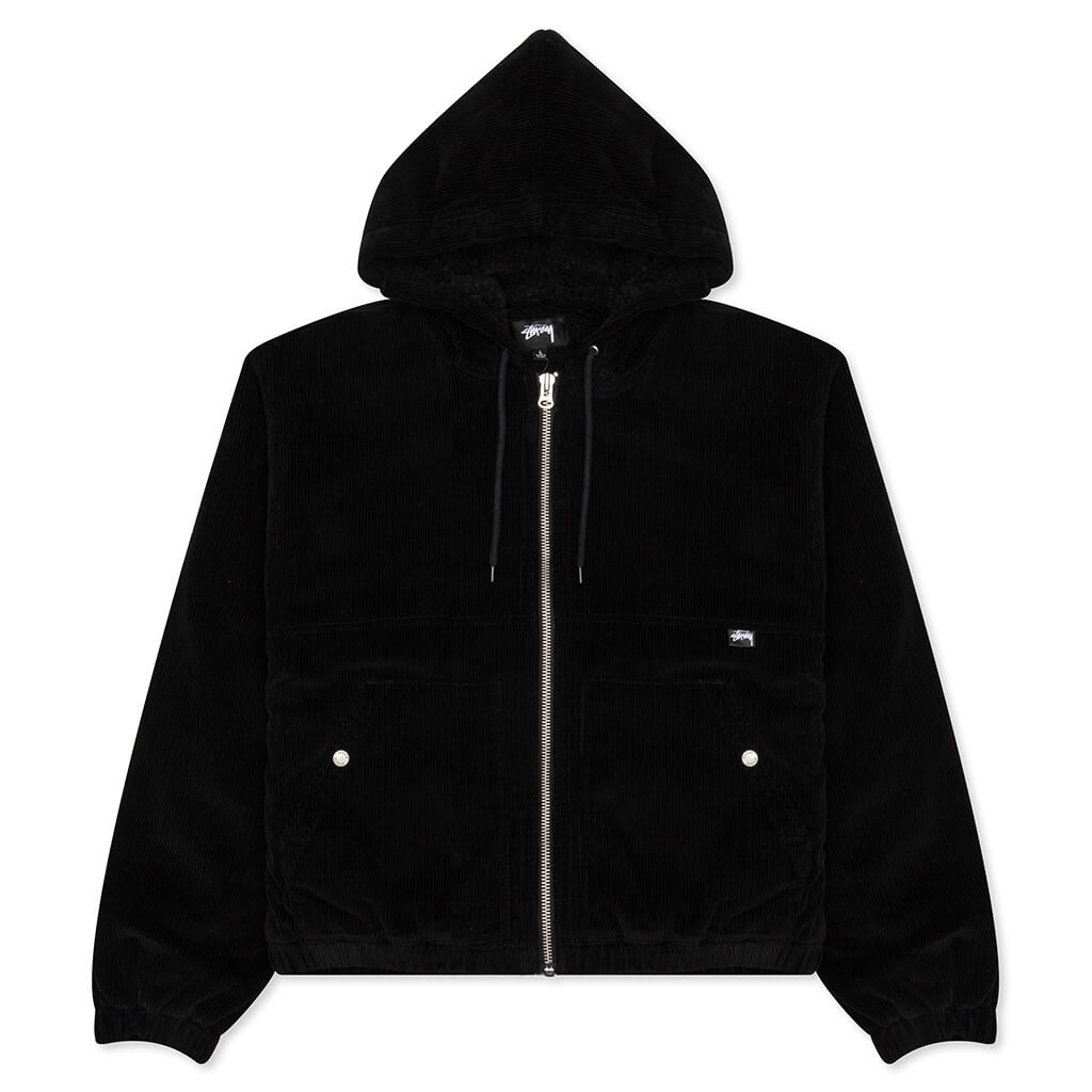 Cord Work Jacket - Black