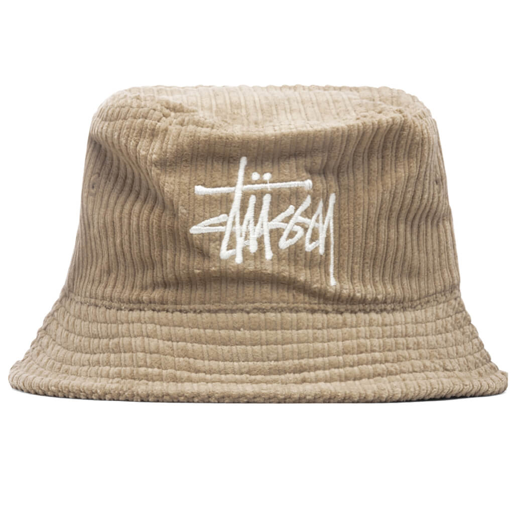 Corduroy Big Basic Bucket Hat - Maple