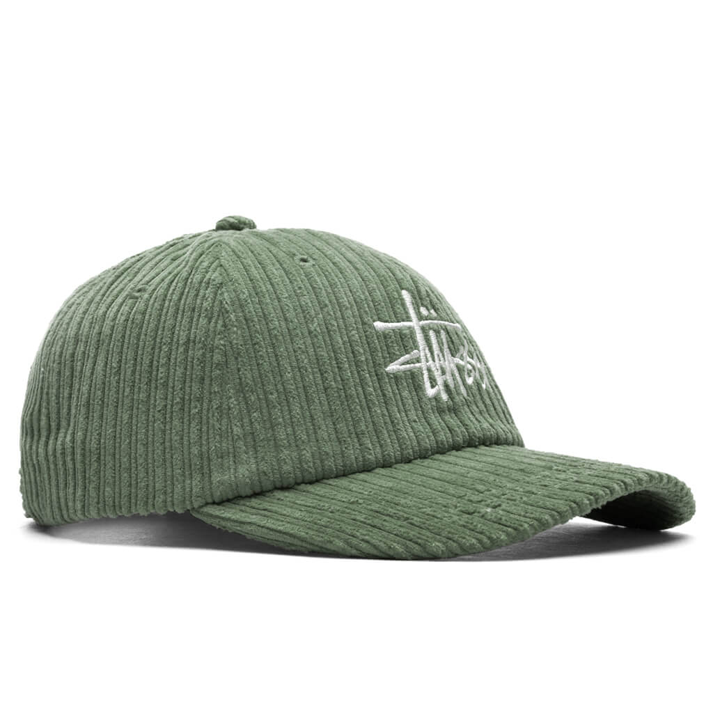 Corduroy Big Logo Low Pro Cap - Olive