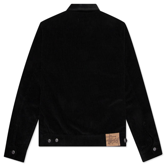 Corduroy Garage Jacket - Black