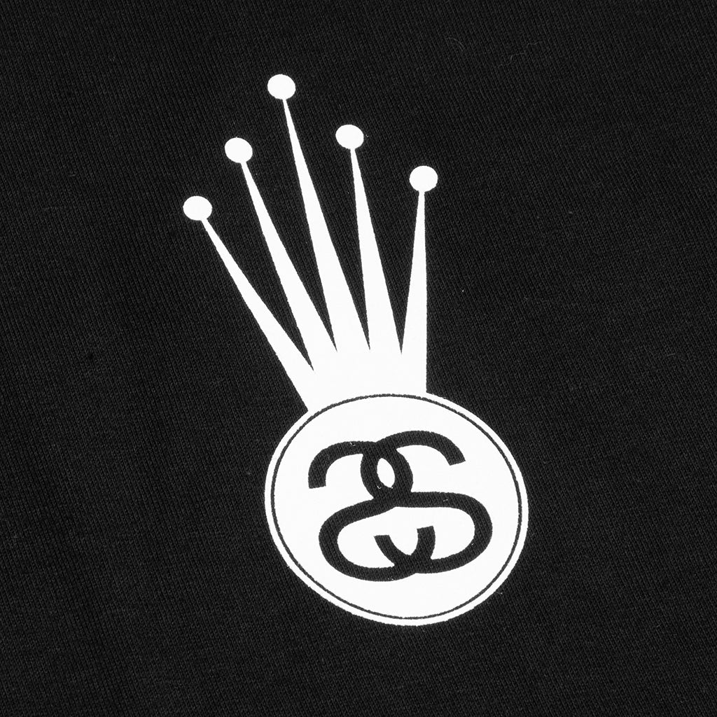 Crown Link Tee - Black