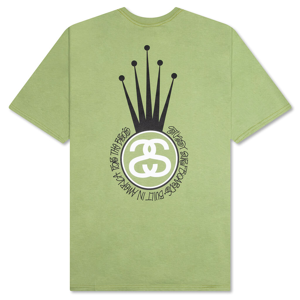 Crown Link Tee - Moss
