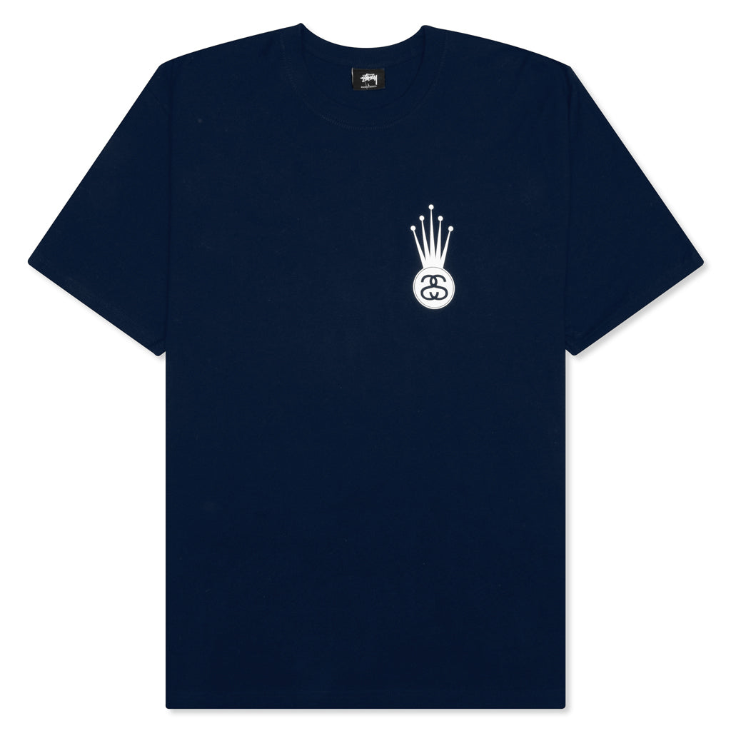 Crown Link Tee - Navy