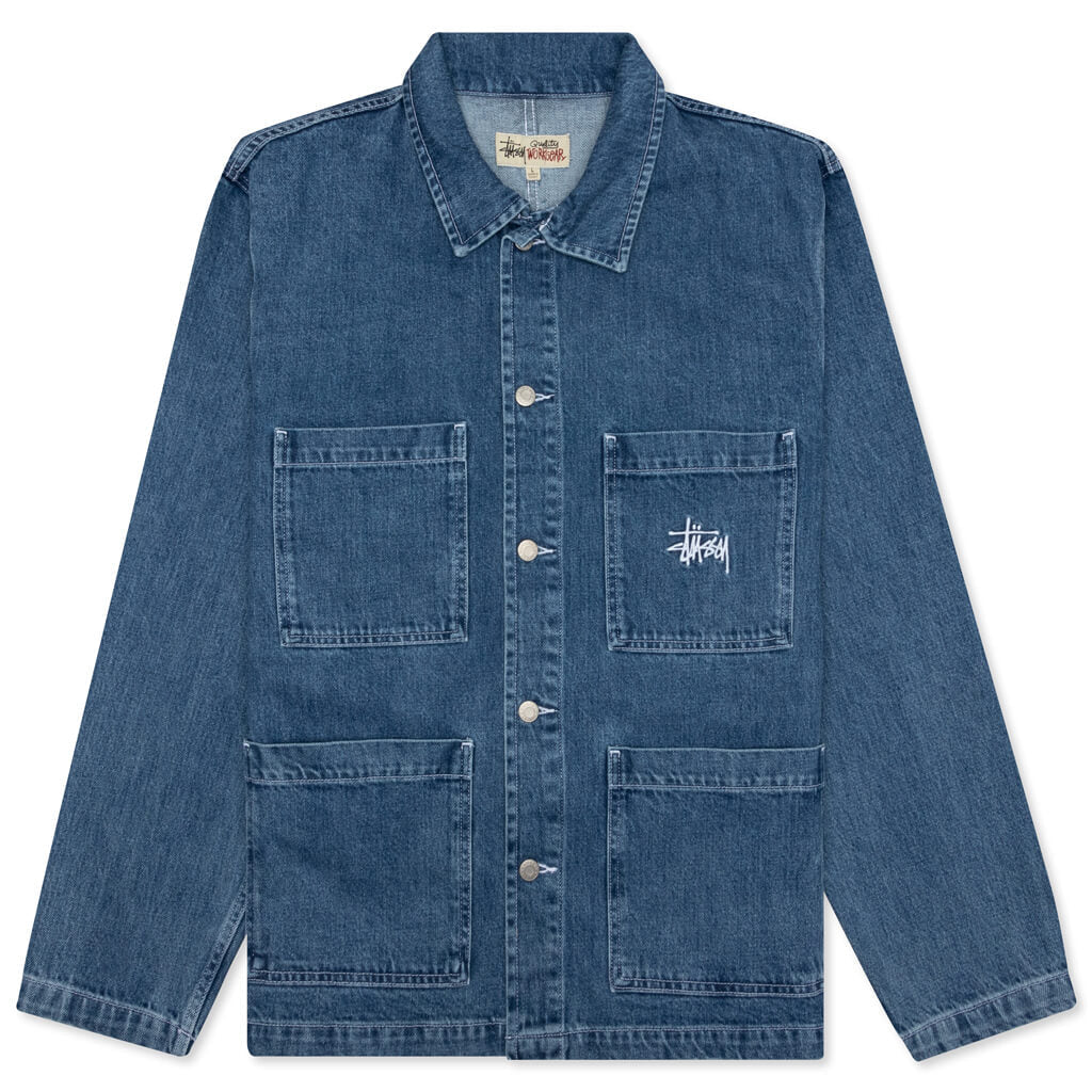 Denim Chore Jacket - Blue