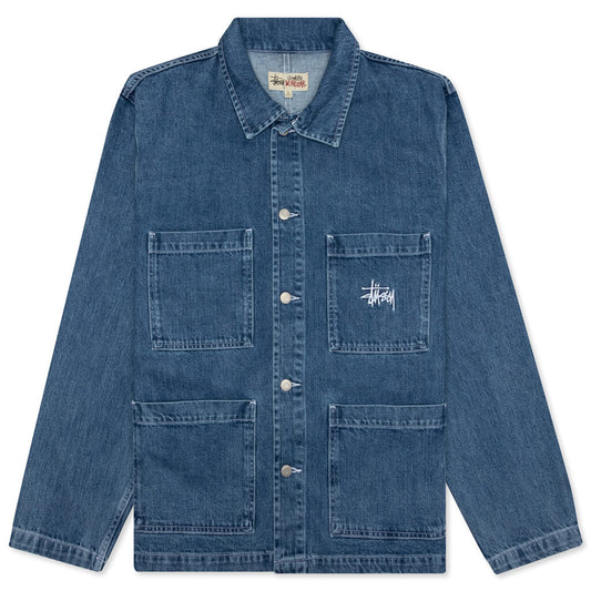 Denim Chore Jacket - Blue