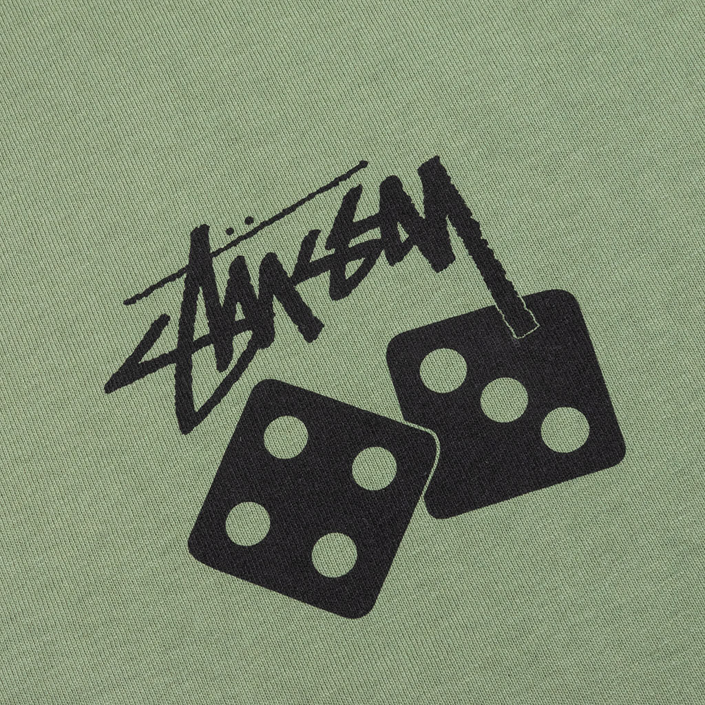 Dice Pigment Dyed Tee - Artichoke