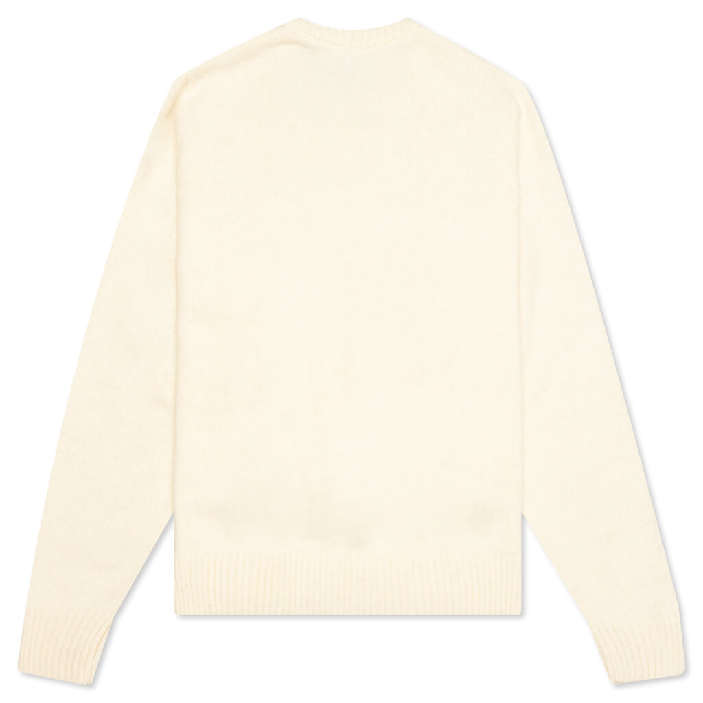 Double Cable Sweater - Natural