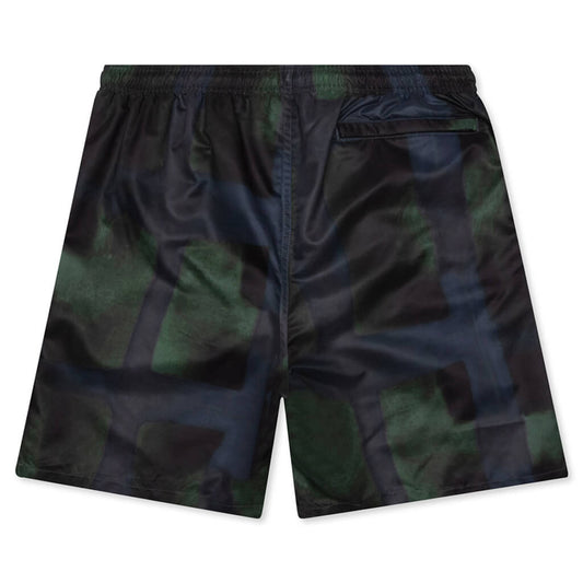 Dyed Plaid Water Short - Green