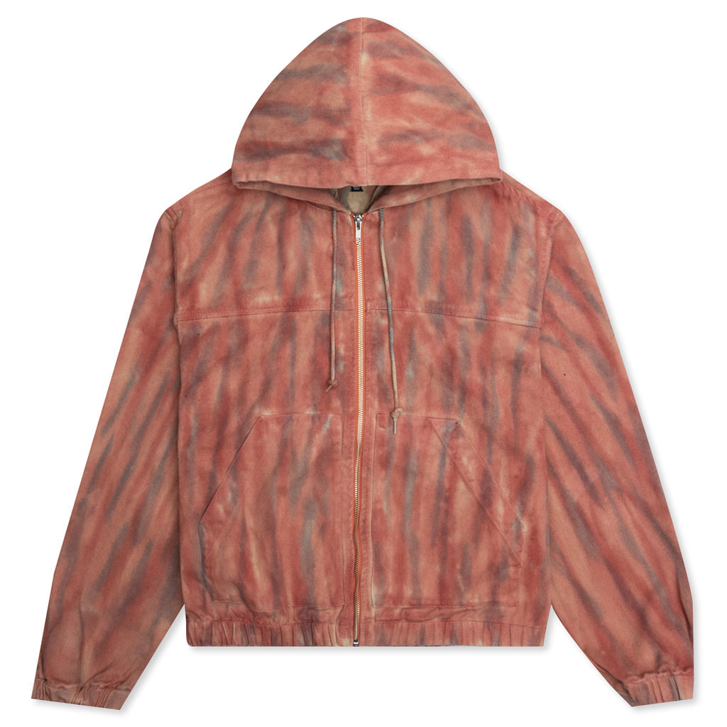 Dyed Work Jacket - Rust