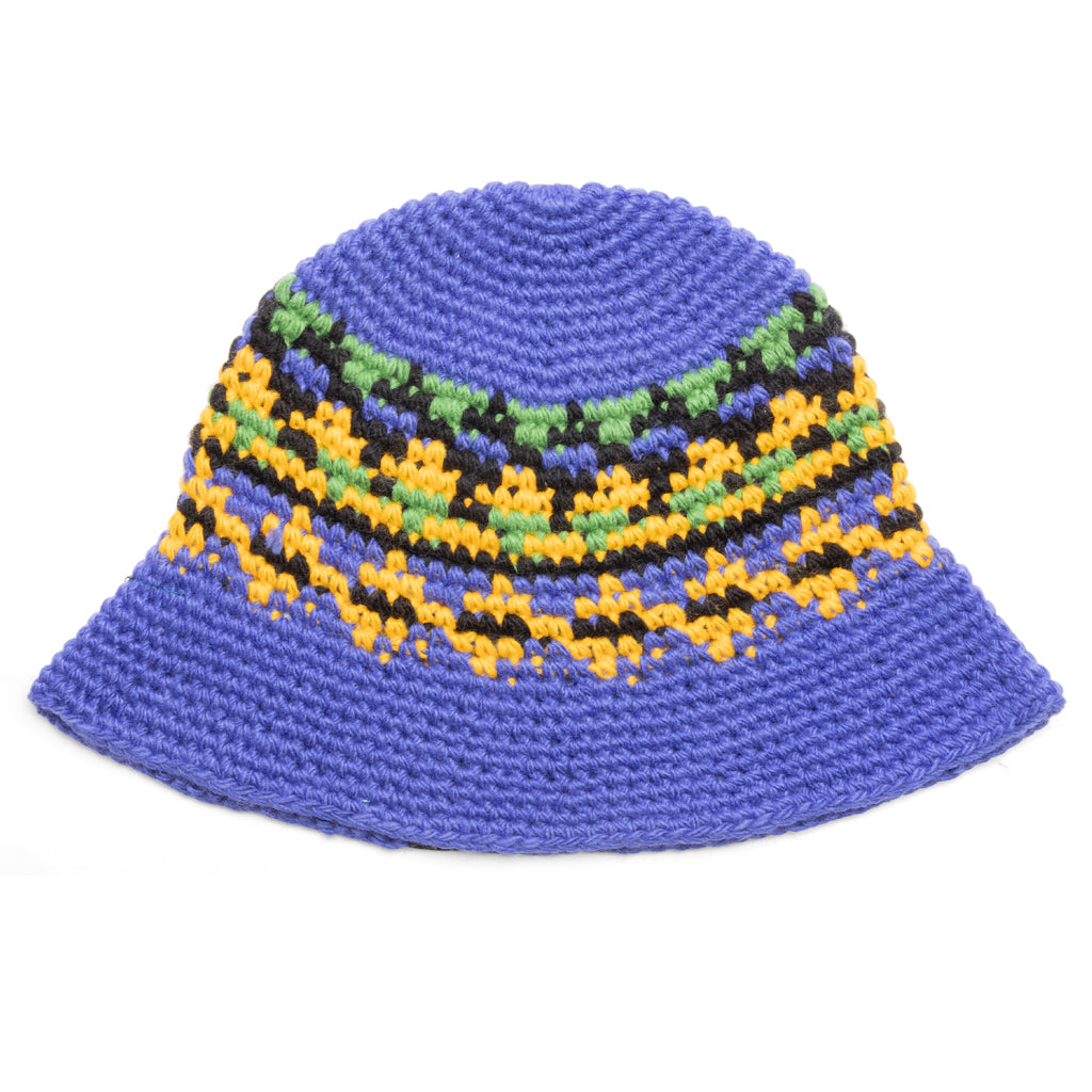 Fairisle Bucket Hat - Blue