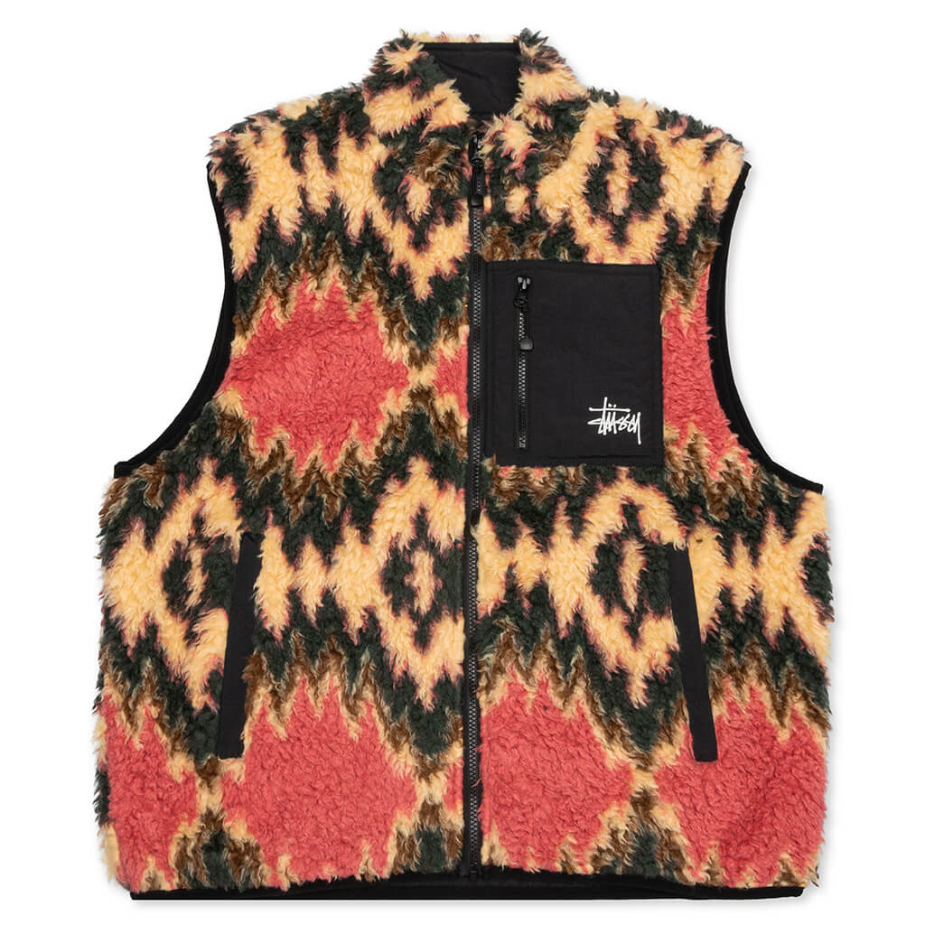Fillmore Sherpa Vest - Mustard
