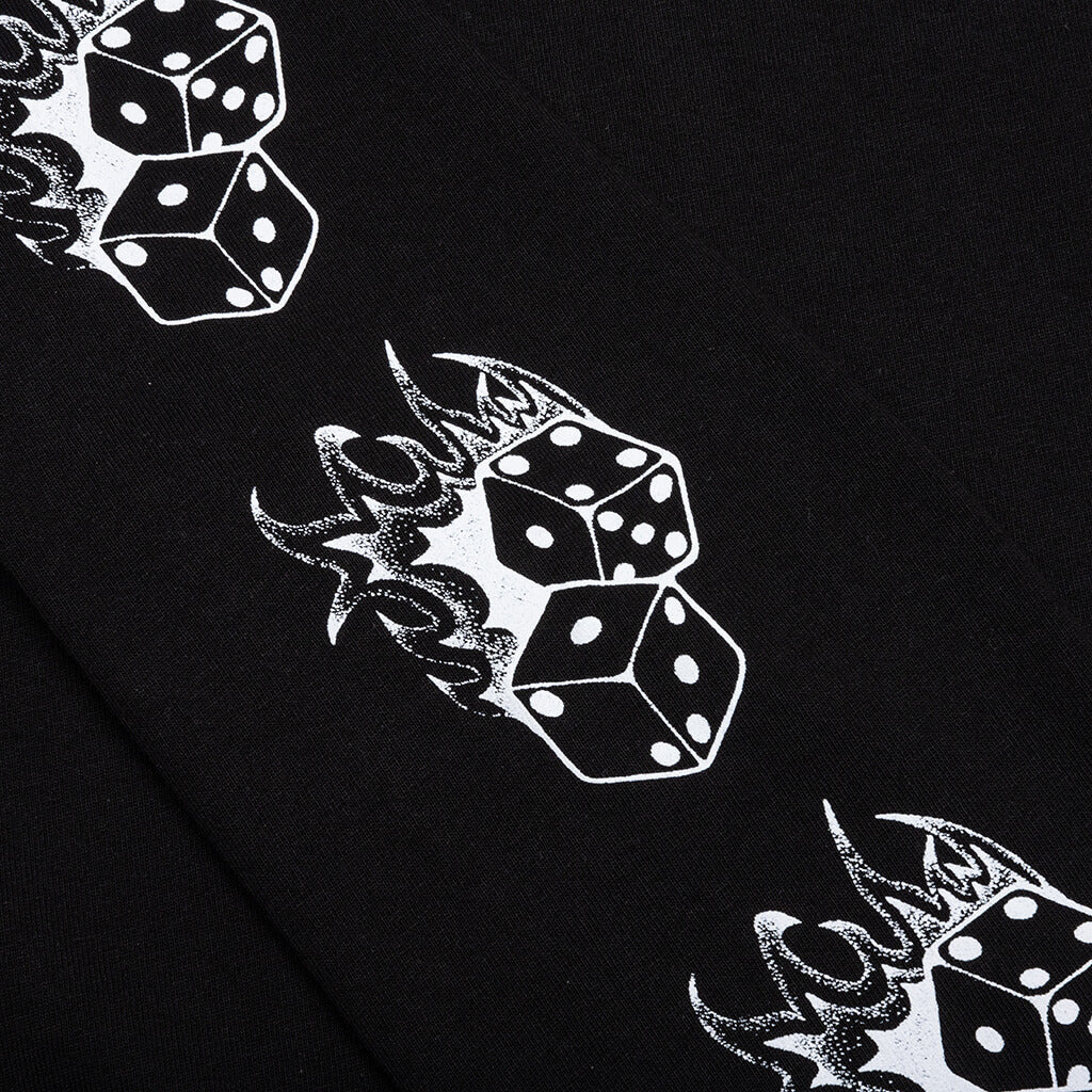 Fire Dice L/S Tee - Black