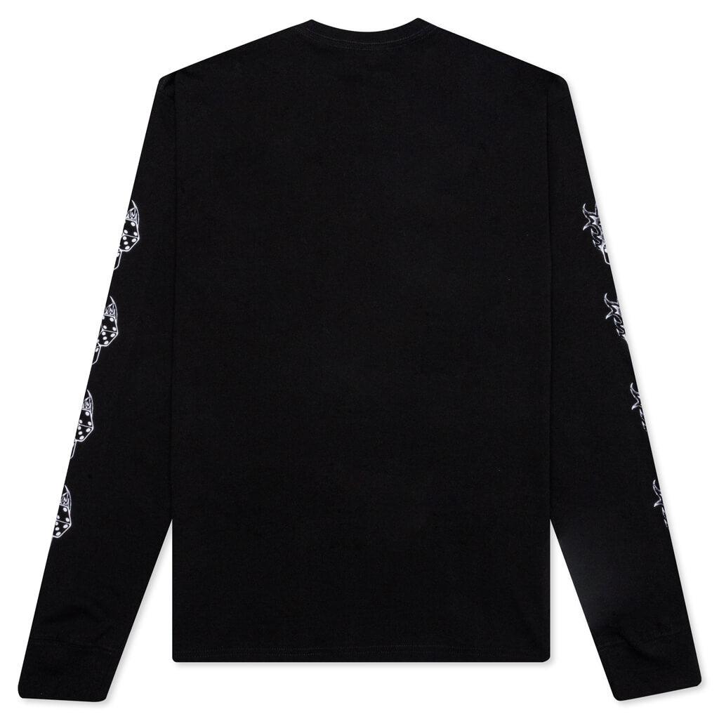 Fire Dice L/S Tee - Black