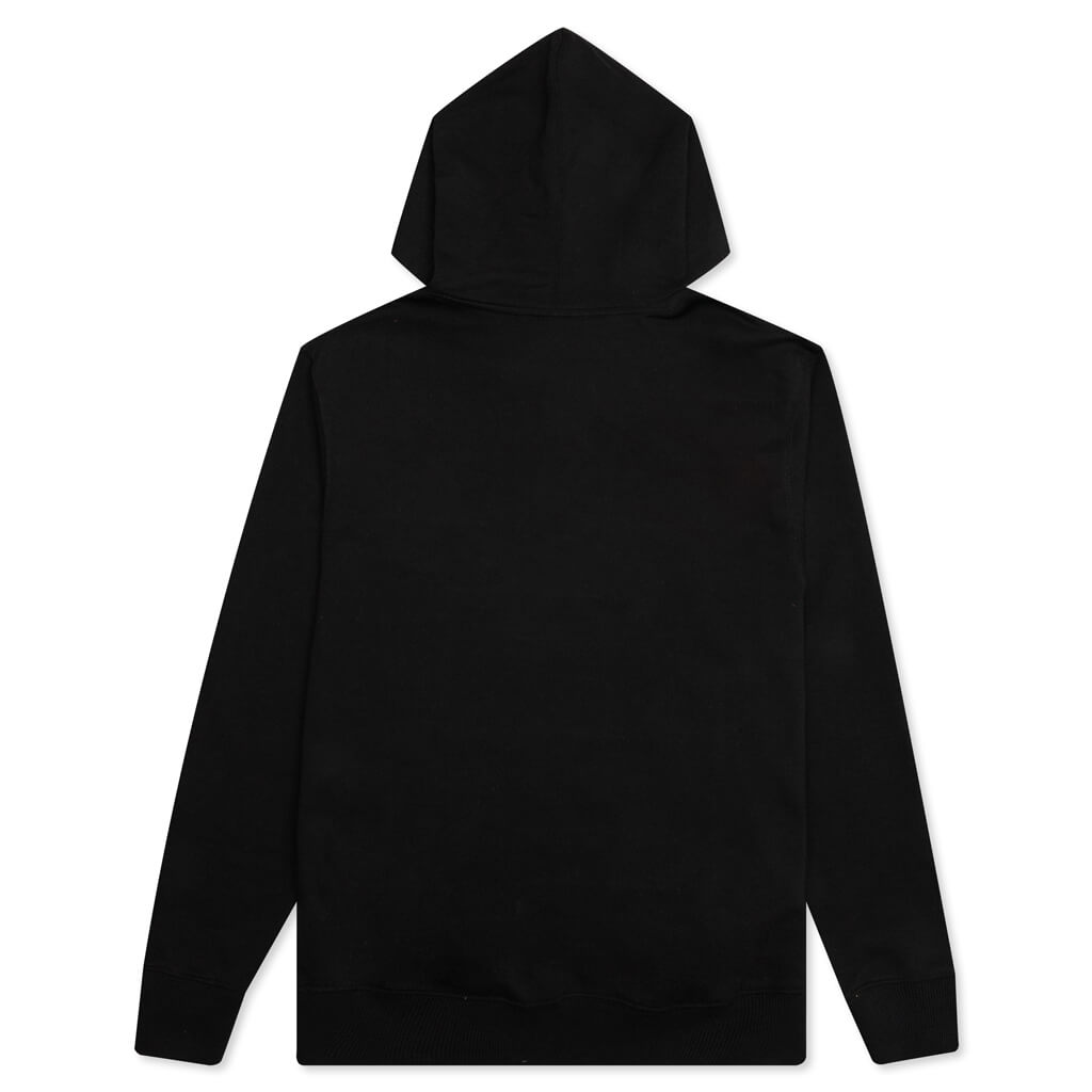Flight Applique Hoodie - Black