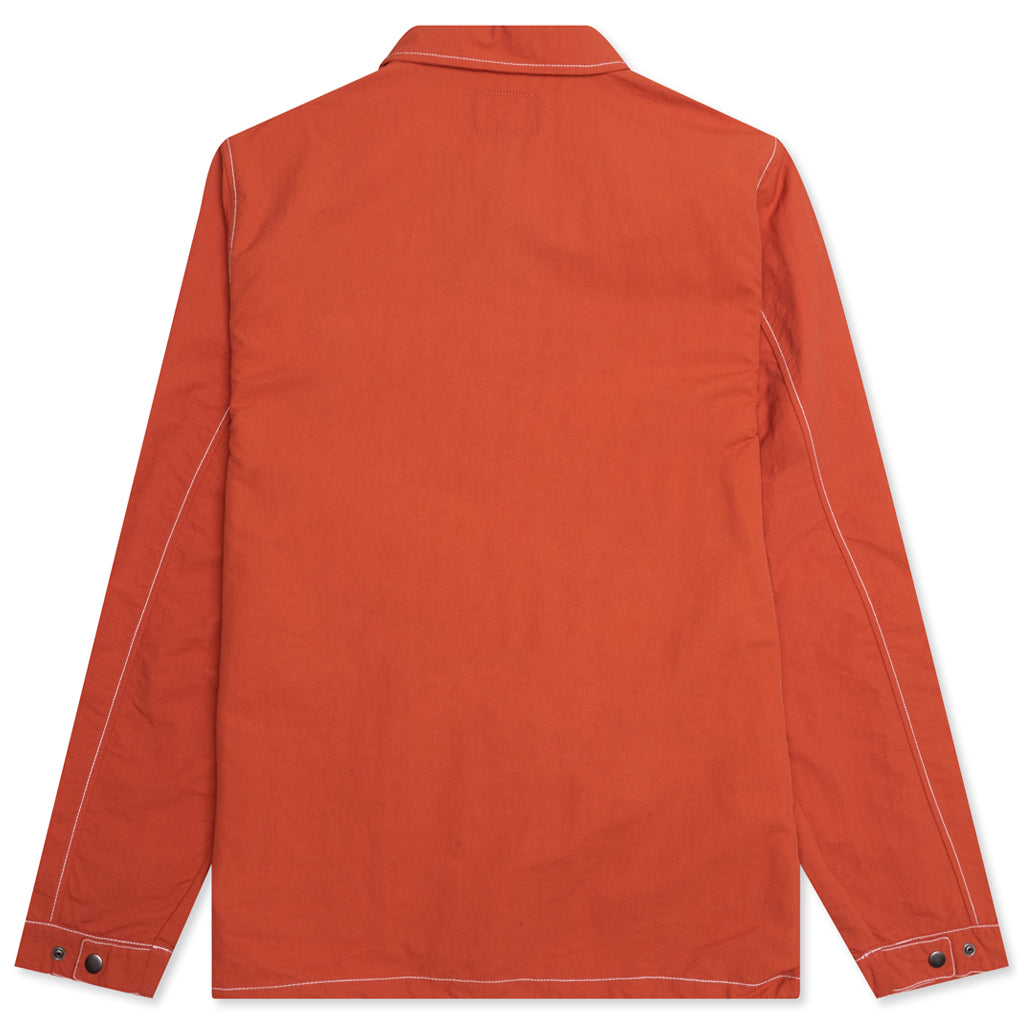 Folsom Coach Jacket - Burnt Red