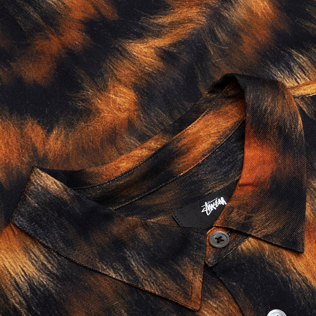 Fur Print Shirt - Tiger