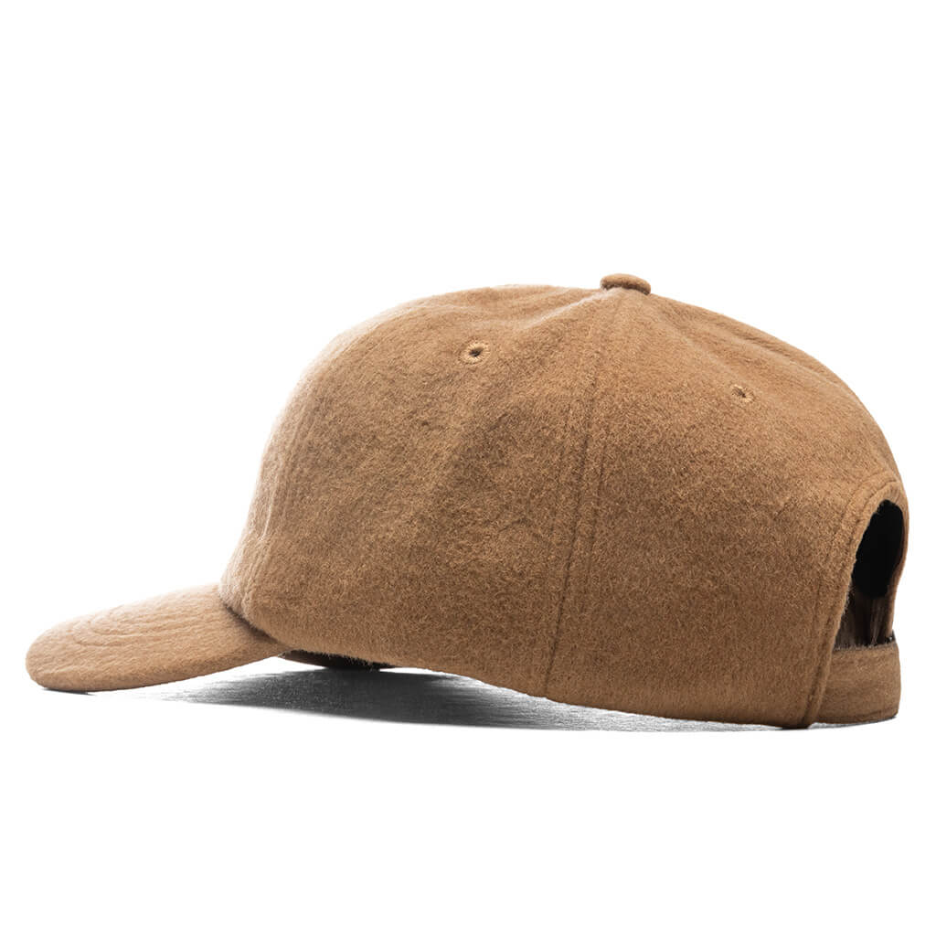 Fuzzy Wool Big Logo Low Pro - Camel