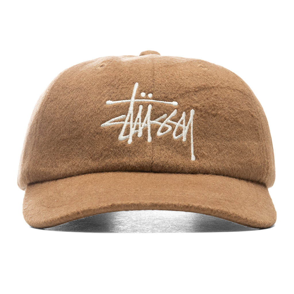 Fuzzy Wool Big Logo Low Pro - Camel