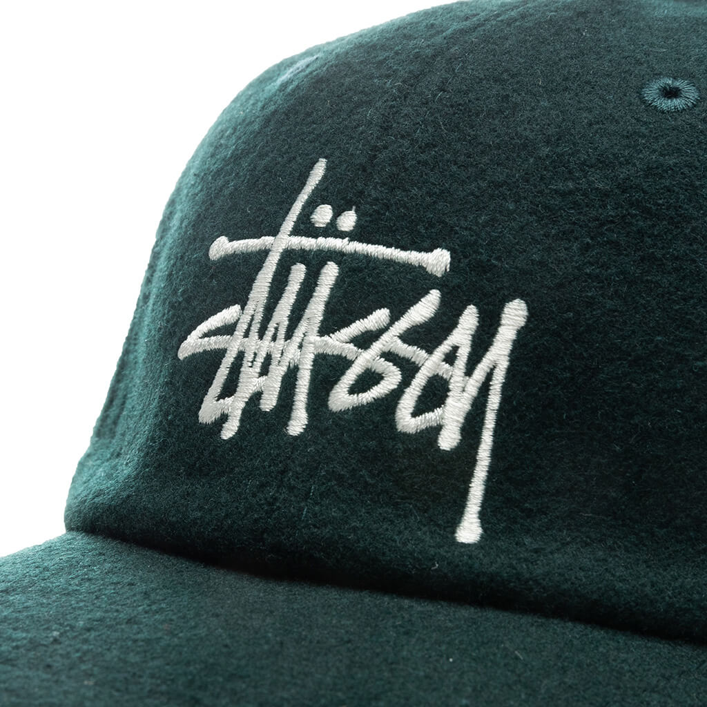 Fuzzy Wool Big Logo Low Pro - Forest