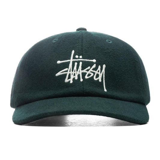 Fuzzy Wool Big Logo Low Pro - Forest