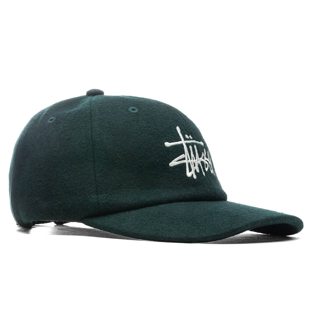 Fuzzy Wool Big Logo Low Pro - Forest