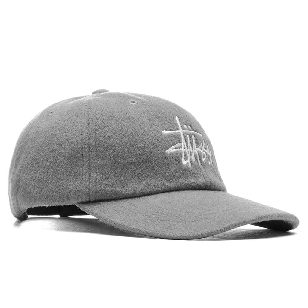Fuzzy Wool Big Logo Low Pro - Heather