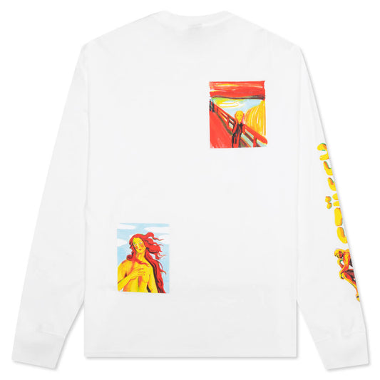 Gallery L/S Tee - White