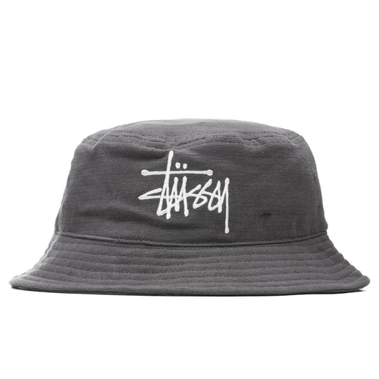 Gauze Cotton Big Logo Bucket - Grey