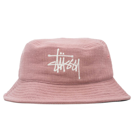Gauze Cotton Big Logo Bucket - Mauve