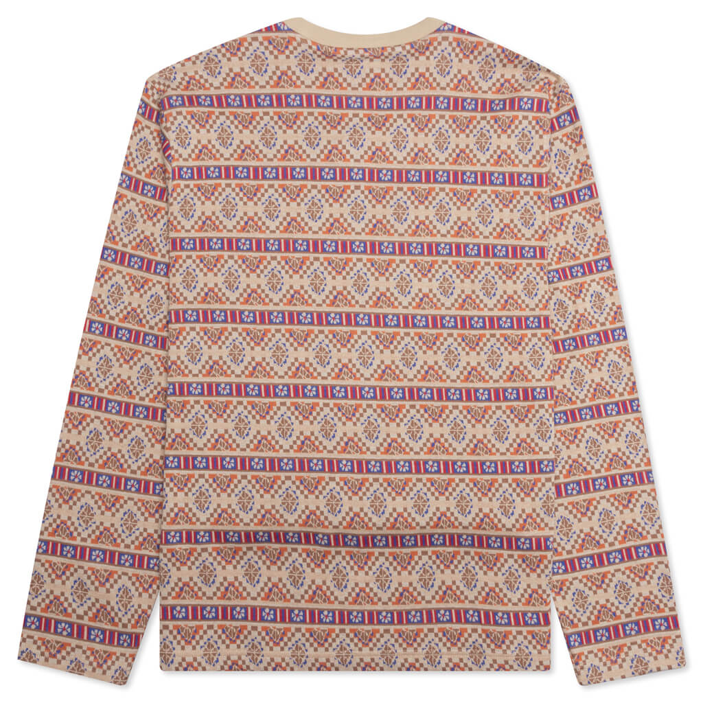 Giza L/S Crew - Khaki