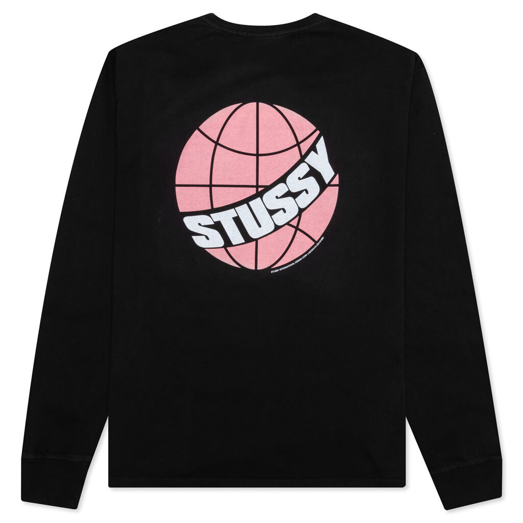 Global Peace Dyed L/S Tee - Black