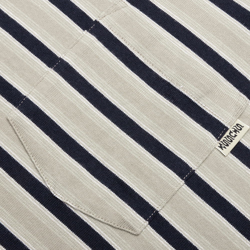 Griffin Stripe Crew - Khaki