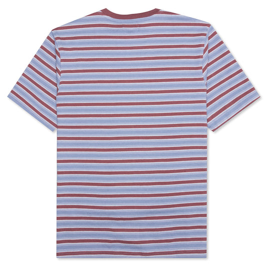Griffin Stripe Crew - Steel