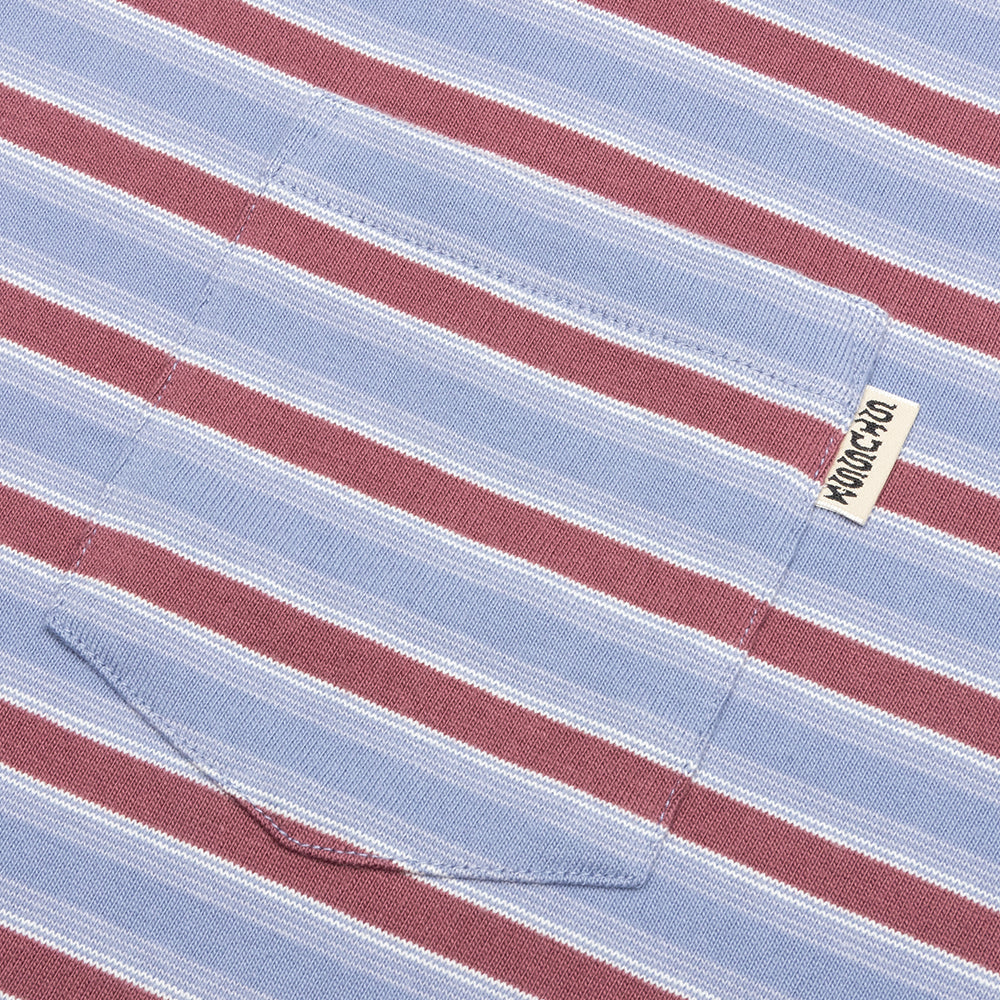 Griffin Stripe Crew - Steel