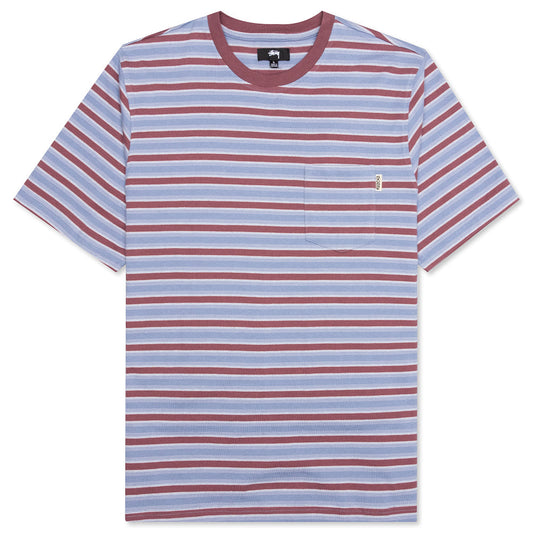 Griffin Stripe Crew - Steel