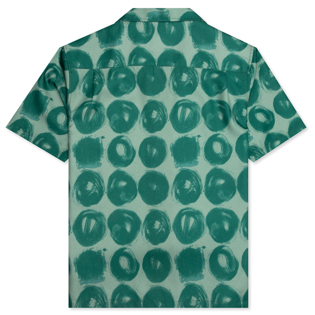 Hand Drawn Dot Shirt - Green