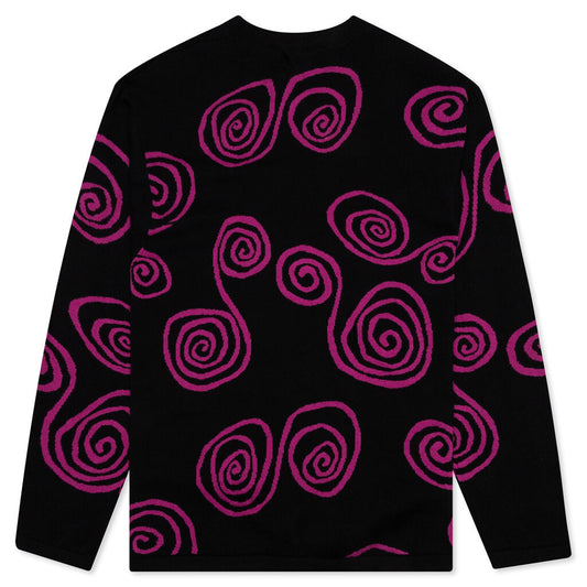 Hand Drawn S Sweater - Black