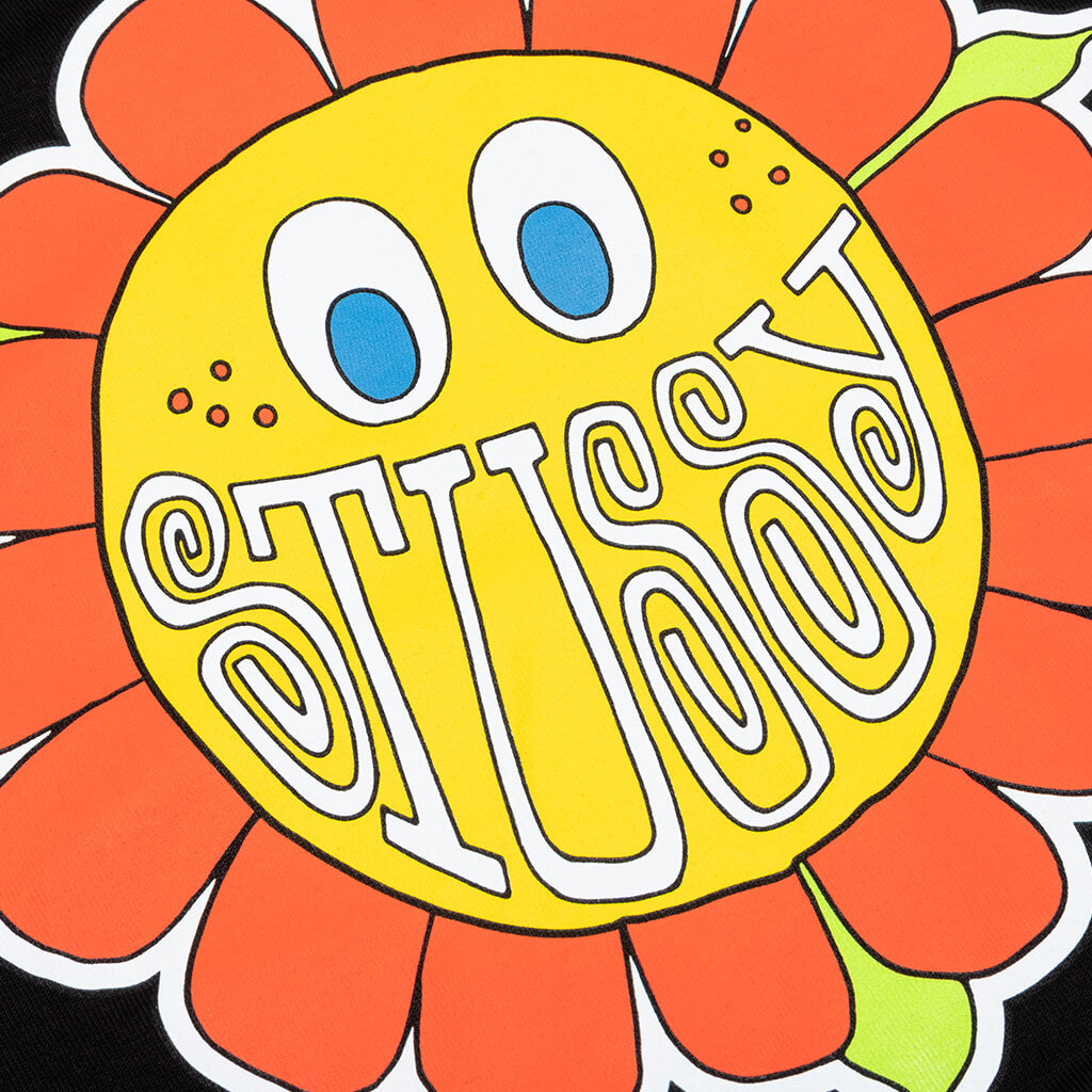 Happy Flower Tee - Black