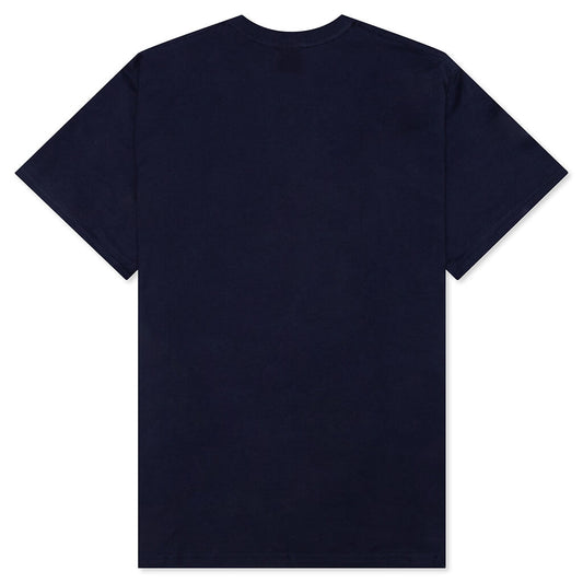 Happy Flower Tee - Navy