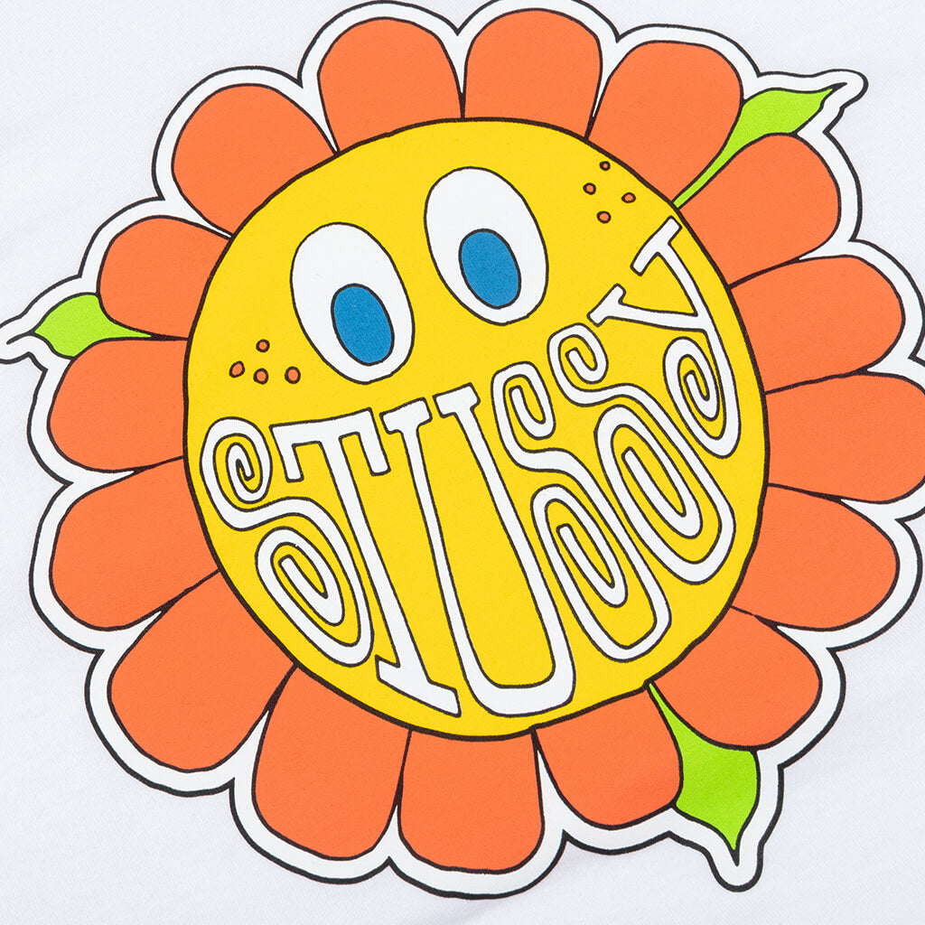 Happy Flower Tee - White