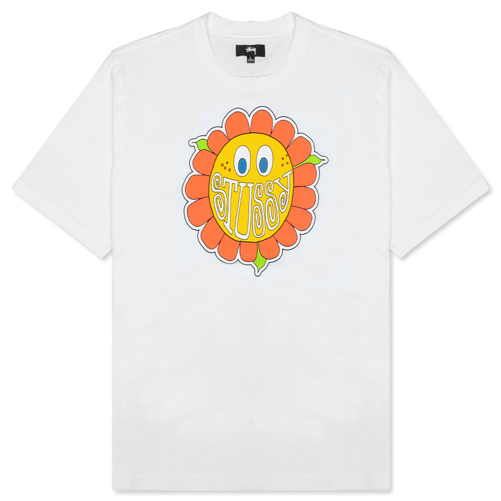 Happy Flower Tee - White